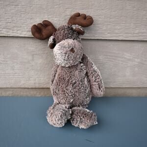 Jellycat London Moose Plush Stuffed Animal Soft Brown Gray Toy